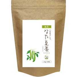 Namame Tea, Made in Japan, 0.01 oz (2.5 g) x 30 Packets + 20 Packets, Greengroman's White Nata Bean Tea, Health Tea Farm