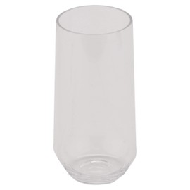 16 oz. Clear Modern Plastic Beverage Glass, Break Resistant SW-1469-CL by GET (Pack of 12)