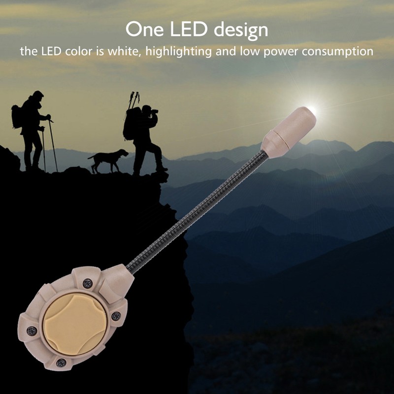 Tec Mpls 1LED Helmet Light Illumination Tool for Outdoor Hunting