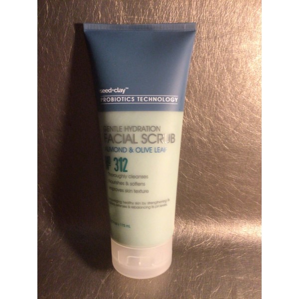 Seed+Clay Sealed SEED+CLAY Gentle Hydration FACIAL SCRUB Almond & Olive