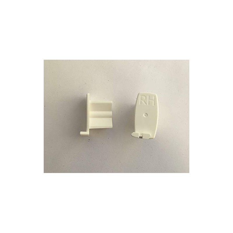 Blindspares Locking End Cap Set roller blinds bottom bar -