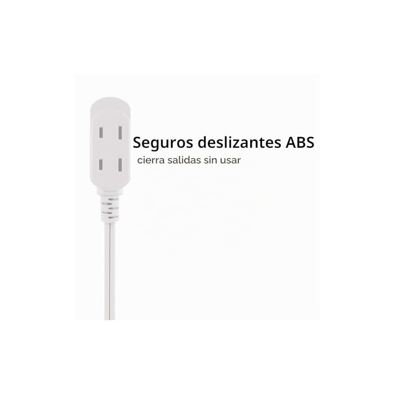 Philips Cable de extensión de 3 Salidas, Cable de 15