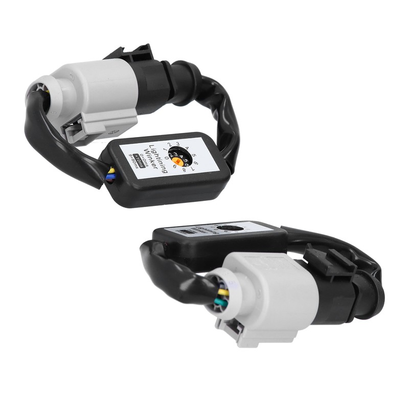 LED Tail Lights Dynamic Turn Signal Adapter Harness Blinker Module