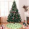 Double Sided Valentine's St. Patrick's Day Tree Skirt Merry Xmas