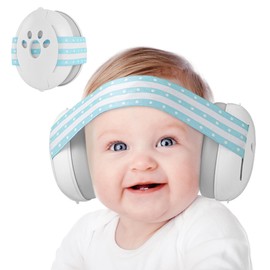 Yoofoss Baby Ear Muffs Noise Protection for Infant and Babies - Noise Cancelling Headphones for Ear Protection, Sleep, Travel - CE & ANSI Certified
