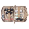 Tactical Molle Tool Pouch Multi-Purpose Modular Utility Bag (Tan)