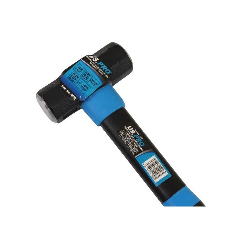 US PRO Tools Double Face 2LB Lump Sledge Hammer with
