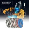7PCS 4 Inch Set Wet Dry Diamond Polishing Pads For
