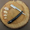 Haryali London Elegant Badger Hair Shaving Brush, Straight Razor, Shaving
