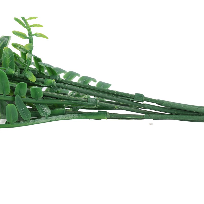 12pcs Artificial Plants Greenery Simulation Plants Fern Wort Fake Grass