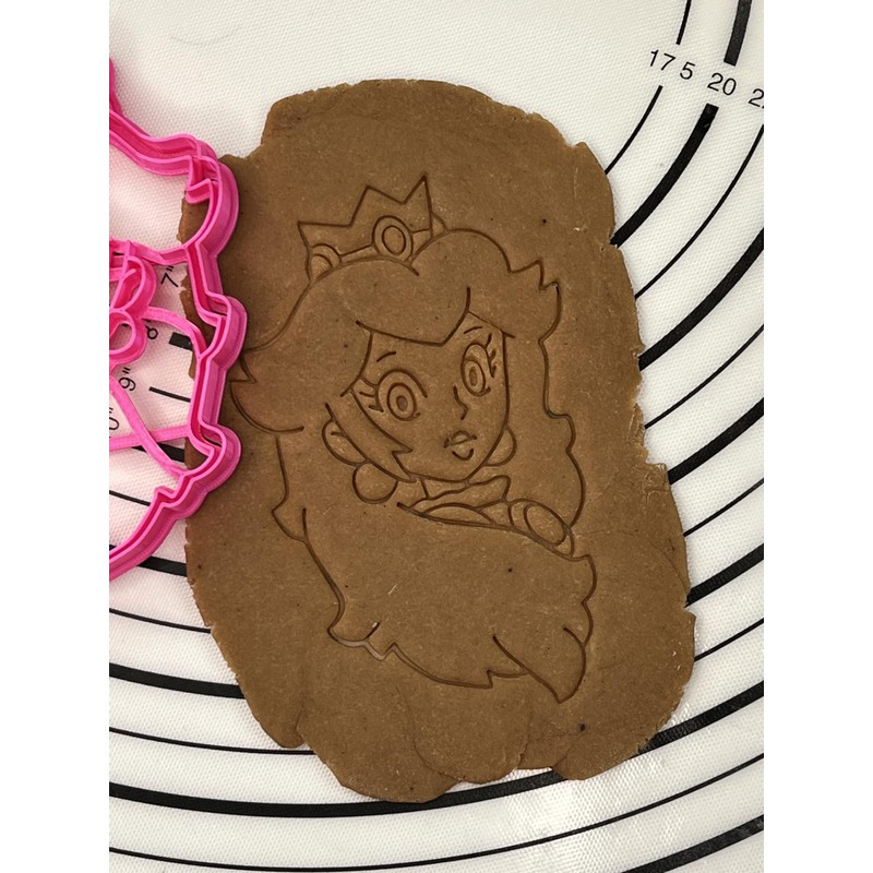 Peach Head Cookie Cutter & Mold Produced by 3D Kitchen