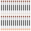 30Pcs Eyeshadow Smudge Brush, 2 In 1 Eyes Makeup Cosmetic
