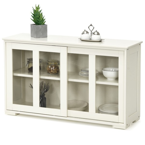 NAFORT Buffet Cabinet with Storage,Sideboard Buffet Cabinet with Adjustable Shelf