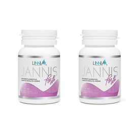 Linnia | 2 pack de Jannis Forte en Cápsulas | Con Linaza, Jengibre, Papaya, Piña | Con Vitamina B12, Calcio y Magnesio | Apoyo Nutricional y Metabolico