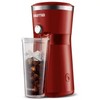 Gourmia Red Gourmia Iced Coffee Maker with 25 fl oz