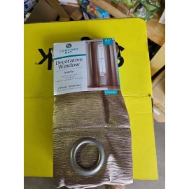 Comfort Bay Blackout Curtain Pocket Panel Quincy 40"x84” Home Energy Saving NWT