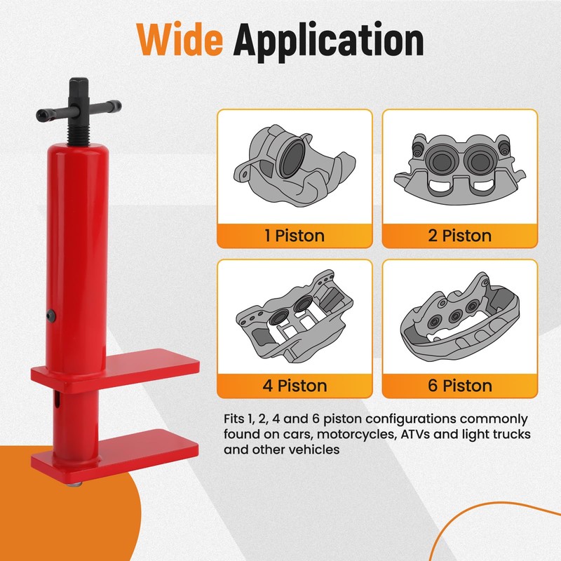 maXpeedingrods Brake Caliper Compression Tool for 1 2 4 6