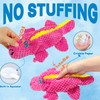 MRSOHRET Dog Squeak Toys for Aggressive Chewers, Crinkle Puppy Chew