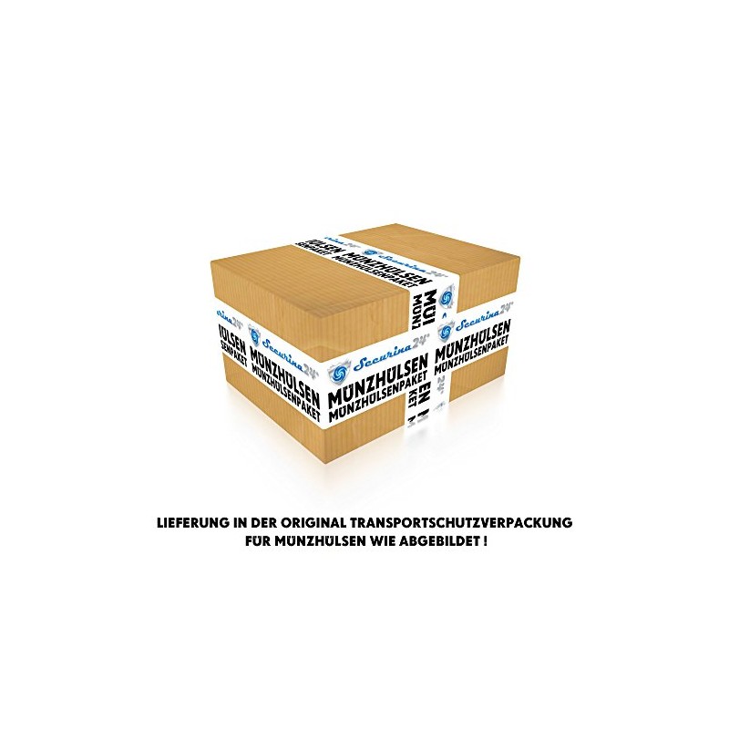 Securina24 Mixed Coin Tubes 1 cent to 2 Euro or