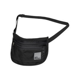Jack Wolfskin Unisex Document Belt DE Luxe Hip Belt, Black, One Size