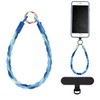 WODONGTECH Gradient Silicone Phone Wrist Strap, Cellphone Lanyard with Tether