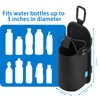 Xxerciz Water Bottle Holder for Backpack Shoulder Strap, Nylon Water