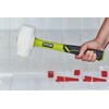 Ryobi RHHM450W 450gr Fibreglass Rubber Mallet (White)