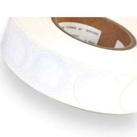 10 X NFC Tags | NXP Chip NTAG213 | 144 Bytes Memory | White Round Stickers | Strong Glue | High Scan Strength with Slim Design