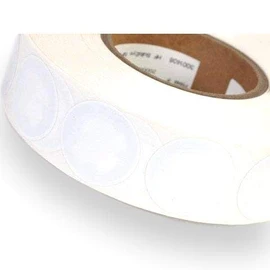 10 X NFC Tags | NXP Chip NTAG213 | 144 Bytes Memory | White Round Stickers | Strong Glue | High Scan Strength with Slim Design