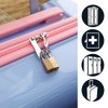 Master Lock V Line 20mm Key Type 123 Brass Padlock