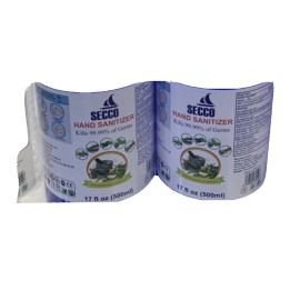 Secco Hand sanitizer secco Bottle with pump 17 fluid ounces￼