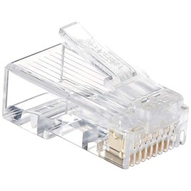 Black Box Fmtp5e-50pak Network Connector - 50 Pack - 1 X Rj-45 Male - Transparent