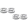 4Pc 1969-72 Chevelle SS Front Fender Emblems 3D Badge 3953634
