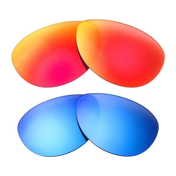 Maui Jim Walleva Fire Red + Ice Blue Polarized Lenses