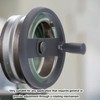 VBESTLIFE 3 Spoked 7.87 inch Hand Wheel with Revolving Handle