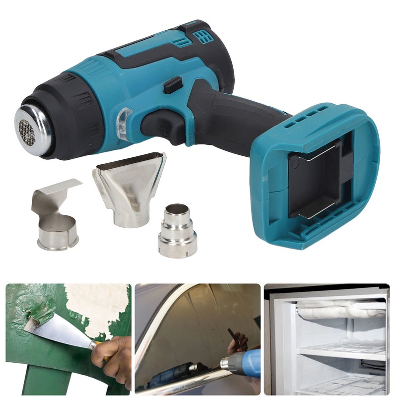 Cordless Hot Air Gun 18V Heat 2 Level Temperature 380℃