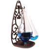 Esschert Design TH31 Thunder/Weather Glass Barometer with Cast Iron Filigree