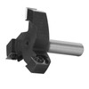 1/2in Shank Insert Style Spoilboard Bit 3 Blade T Shaped