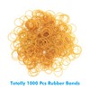 Selizo 1000Pcs Elastic Bands Small Rubber Bands Assorted for Office