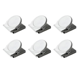 DWUENT 6pcs Magnetic Clips - Whiteboard Magnets & Fridge Magnets for Kids - Strong Hold Creative Organizers