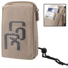 DFV mobile - Multi-Functional Vertical Stripes Pouch Bag Case Zipper