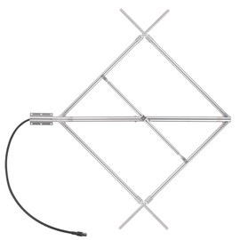 FMUSER CP200 350W FM Transmitter Antenna Outdoor,Double-Crossed FM Antenna,FM Circular Polarized Antenna for 87-108mhz 0.5w-350w FM Broadcast Transmitter
