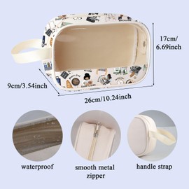 Life We Choose for Jehovah Christian Gift JW Religion Baptism Cosmetic Bag Religion Faith Makeup Zipper Pouch (Life we Choose mb UK)