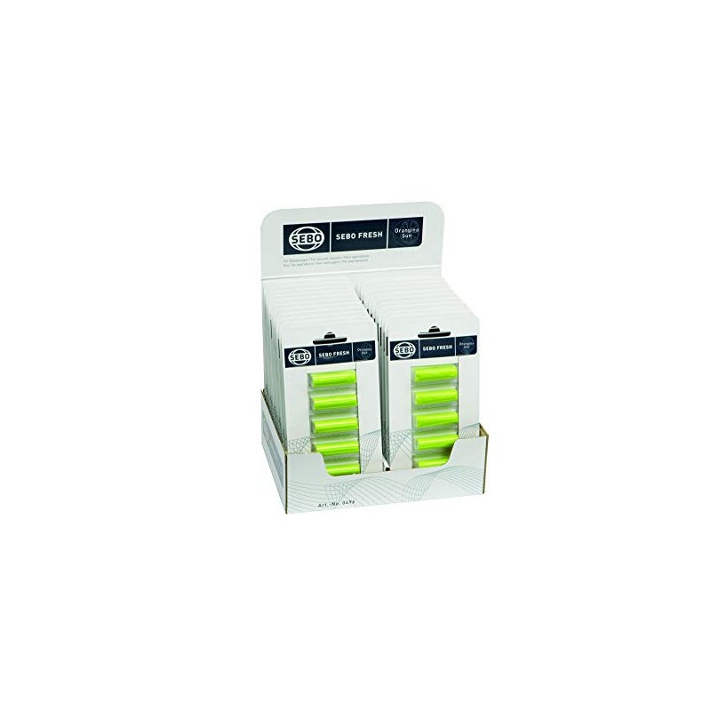 Sebo 0496/1 Fresh Vacuum Cleaner 5 fragrances per card, fragrance