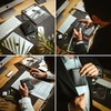 Baur Men's Genuine Leather Wallet with RFID Protection, Portrait Format,