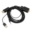 VGA to DP Connector Cable HD Video Converter Cable with