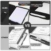 Yeahviy Clipboard with Storage, High Capacity 8.5x11 Plastic Nursing Clipboard