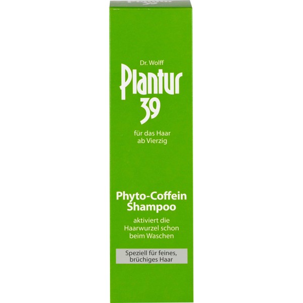 Dr. Wolff Plantur 39 Phyto-Coffein-Shampoo, 250 ml Shampoo