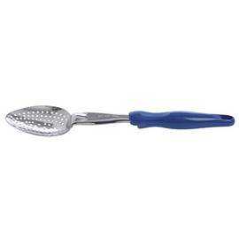 Vollrath Jacob's Pride 6414230 Perforated Basting Spoon Blue Heavy-Duty
