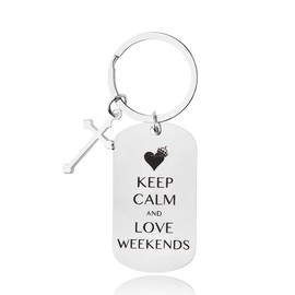 Christian Christmas Gifts for Dad Mom Thank You Gifts for Worship Team Jesus Keychain Gift for Women God Daughter Birthday Gift for Sister Christian Gifts for Women Men Friend Church Gifts for Bf Gf